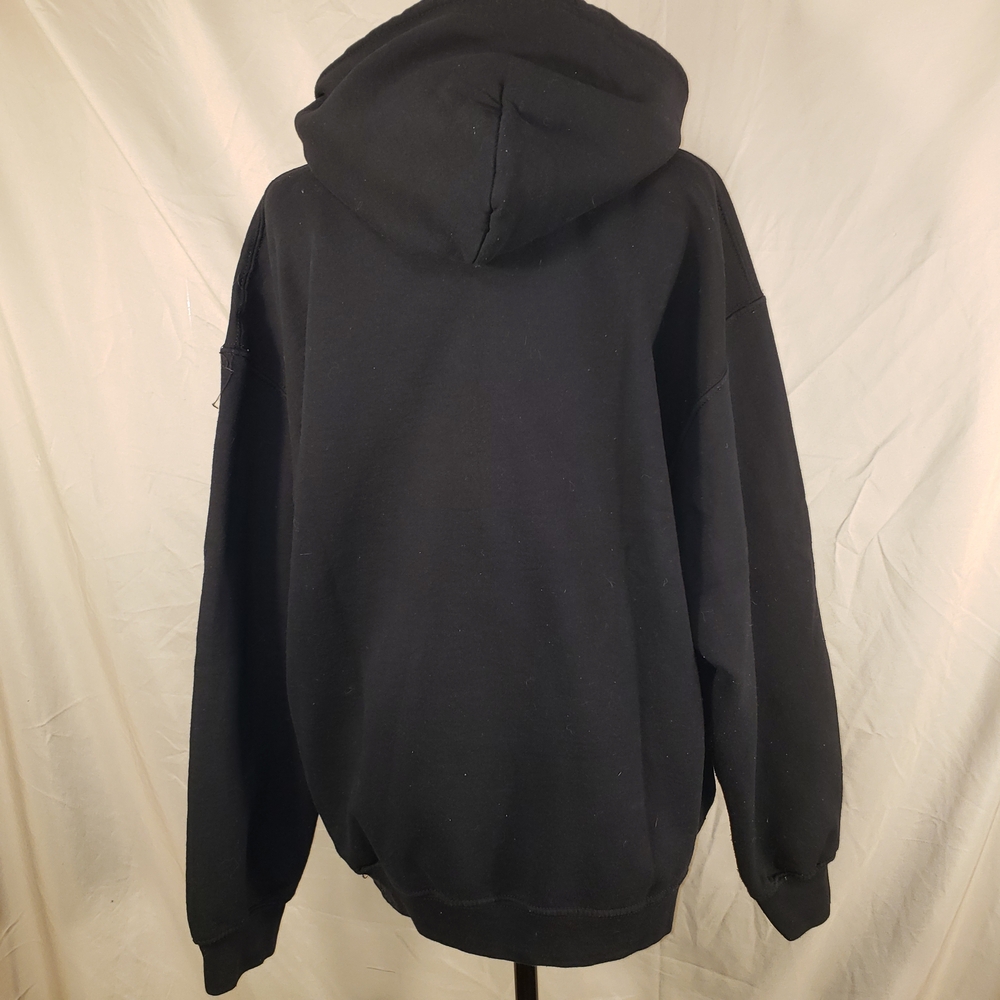 Gildan Black Hoodie w/Yellow Graphic - "Don't Make Me Go Beth Dutton On You" - L - Picture 3 of 5